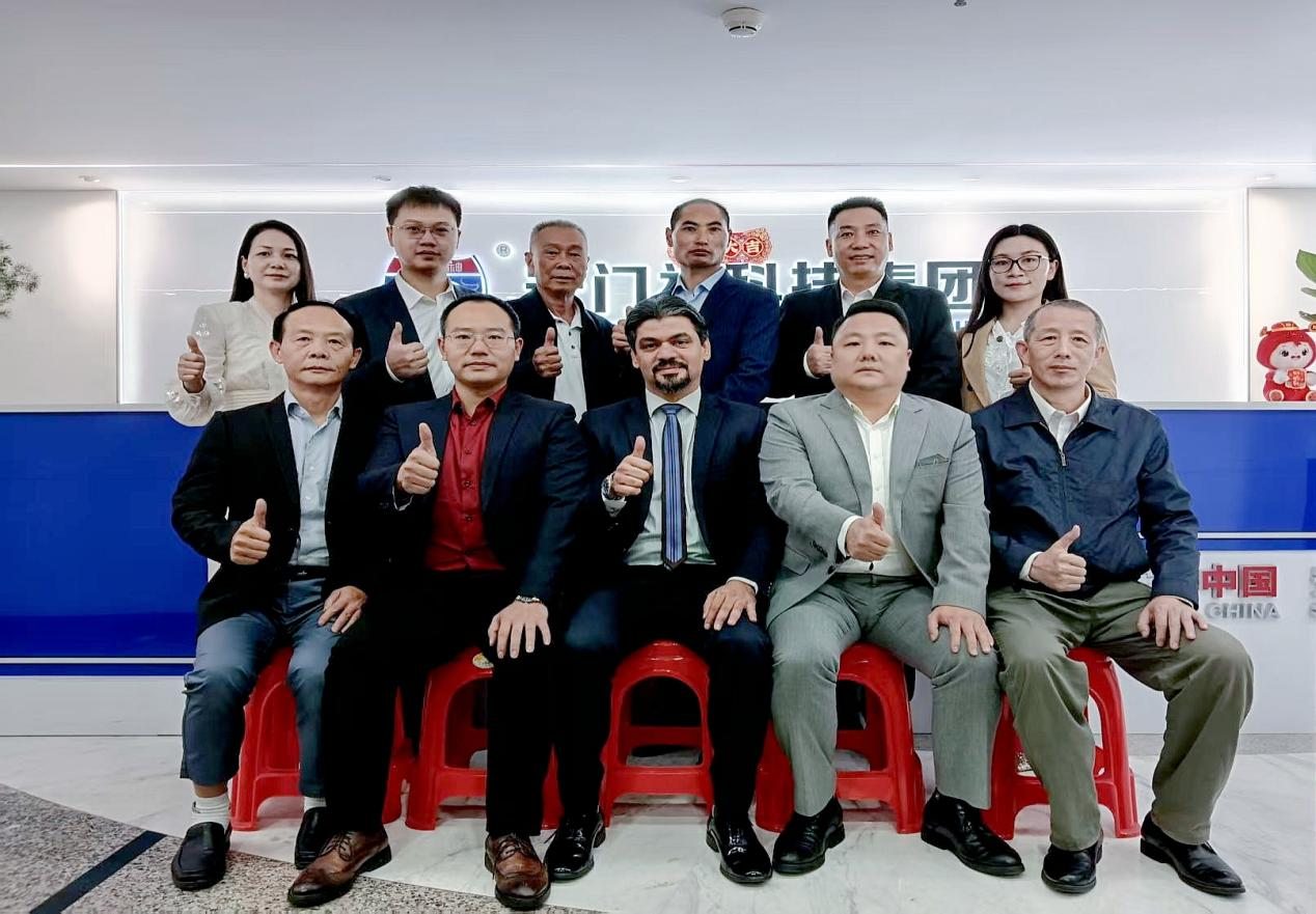 欢迎埃及国家人权委员会副主席赛伊德莅临守门神科技集团参观访问